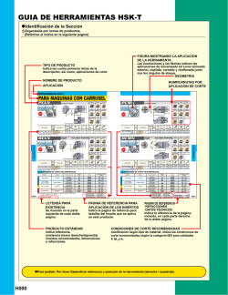 herramientas de corte = herramientas hsk-t - Mitsubishi Materials