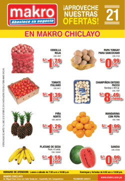 OFERTAS! - Makro