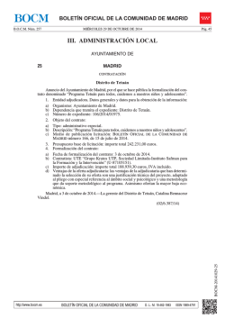 PDF (BOCM-20141029-25 -1 págs -71 Kbs) - Sede Electrónica del