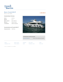 Barco: Ferretti 830 HT - Cosas De Barcos