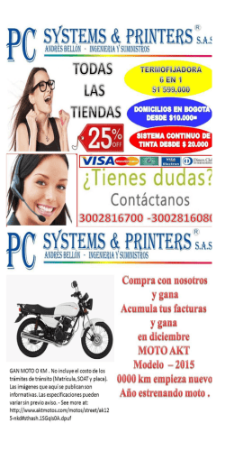 Lista de Precios - pc systems &amp