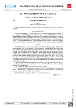 IV. ADMINISTRACI&Oacute;N DE JUSTICIA - Sede Electr&oacute;nica del Boletin