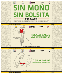SIN MOÑO Y SIN BOLSITA POR FAVOR