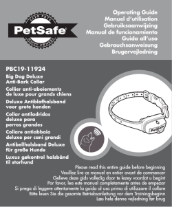 Fit the Deluxe Anti-Bark Collar - PetSafe