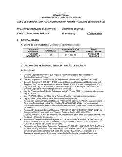 TECNICO INFORMATICO Seguros