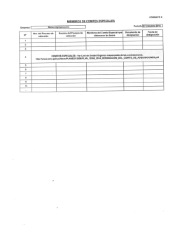 VII. b) Miembros de comités de los procesos de selección.III