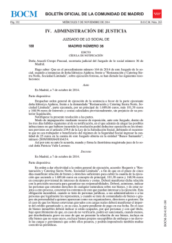 IV. ADMINISTRACI&Oacute;N DE JUSTICIA - Sede Electr&oacute;nica del Boletin