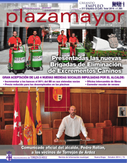 Plaza Mayor 72 (Revista municipal octubre 2014) - Ayuntamiento de