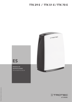 BA TTK 29E 51E 70E.fm - Trotec GmbH &amp