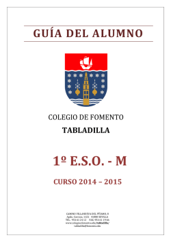 1º E.S.O. - M - Colegios