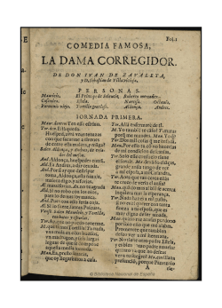 La dama corregidor - Biblioteca Virtual Miguel de Cervantes