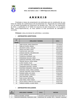 05. Relación admitidos y excluidos provisional.pdf - Higueruela