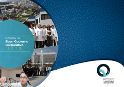 Buen Gobierno Corporativo / EPMAPS 2013 1 - AGUA QUITO