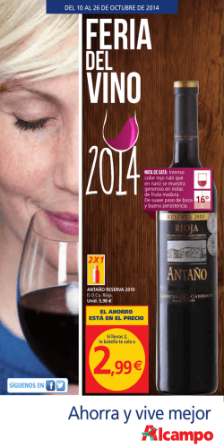 Feria del vino 2014 - Flumotion