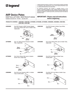 AViP Series device Plates Plaques série AViP Placas - by Legrand