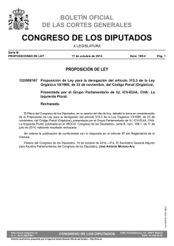 B-189-2 - Congreso de los Diputados