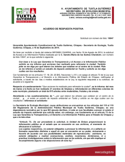 Formato para Oficios - Chiapasparalelo