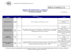 Ofertas de empleo CEG - Concello de Campo Lameiro