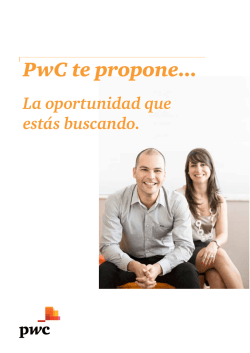 PwC te propone... - PwC Argentina