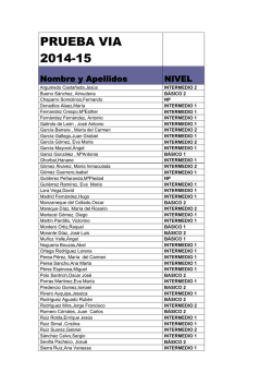 resultados prueba via