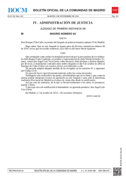 PDF (BOCM-20141104-86 -1 págs -73 Kbs) - Sede Electrónica del