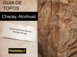GUIA DE TOPOS - ChileClimbers