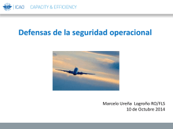 OACI - Defensas de la seguridad operacional - ICAO
