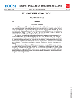 iii. administración local - Sede Electrónica del Boletin Oficial de la