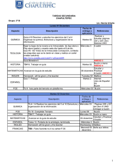 TAREAS SECUNDARIA