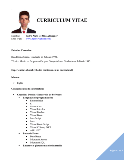 Curriculum (Microsoft Word)