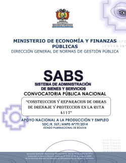 ministerio de economía y finanzas públicas - Sistema de