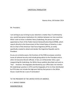 cfk letter to obama - Buenos Aires Herald