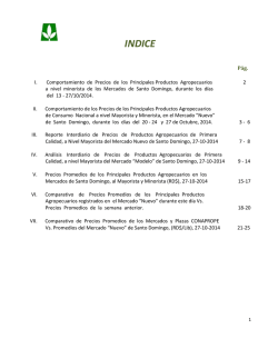 Informe de Precios Interdiarios 27-10-2014