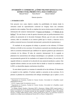 INVERSI&Oacute;N Y COMERCIO: &iquest;C&Oacute;MO TRANSITAR HACIA UNA