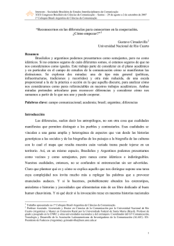 Gustavo Cimadevilla Universidad Nacio - Intercom