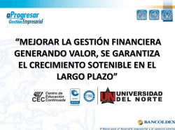 &iquest;C&oacute;mo mejorar la Gesti&oacute;n Financiera? - Bancoldex