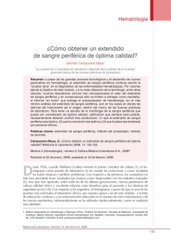 &iquest;C&oacute;mo obtener un extendido de sangre perif&eacute;rica - edigraphic.com