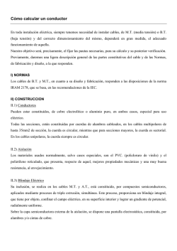 Cómo calcular un cable
