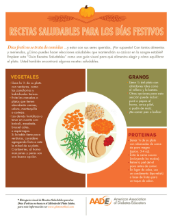 y meriendas, ¿Cómo puedes hacer elecciones saludables que