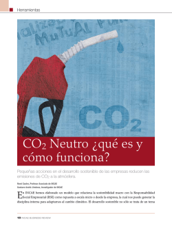 CO2 Neutro ¿qué es y cómo funciona? - INCAE Business Review