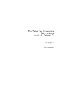 Tivoli PKI Cómo empezar - FTP Directory Listing - IBM