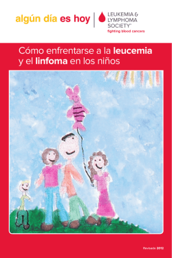 C&oacute;mo enfrentarse a la leucemia y el linfoma en los ni&ntilde;os