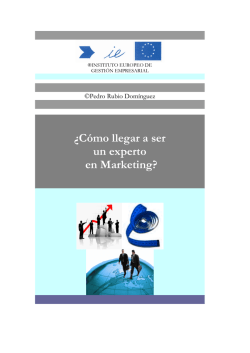 &iquest;C&oacute;mo llegar a ser un experto en Marketing? - Biblioteca UCC Virtual