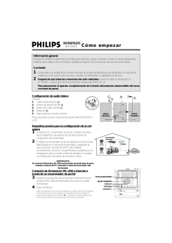 Cómo empezar - Philips
