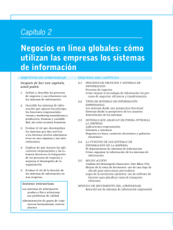 Negocios en l&iacute;nea globales: c&oacute;mo utilizan las empresas los - INICIO