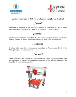 &iquest;C&oacute;mo? &iquest;D&oacute;nde? &iquest;Cu&aacute;ndo? &iquest;Por qu&eacute;? - Escuela Universitaria de