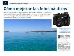 Cómo mejorar las fotos náuticas - Mar Abierto
