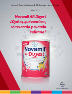 Novamil AR Digest ¿Qué es, qué contiene, cómo actúa y cuándo