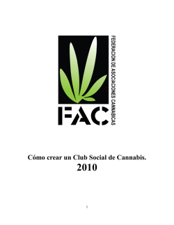 C&oacute;mo crear un Club Social de Cannabis. - Arcuma