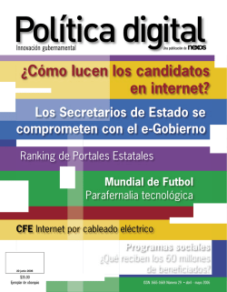 &iquest;C&oacute;mo lucen los candidatos en internet? - Pol&iacute;tica Digital